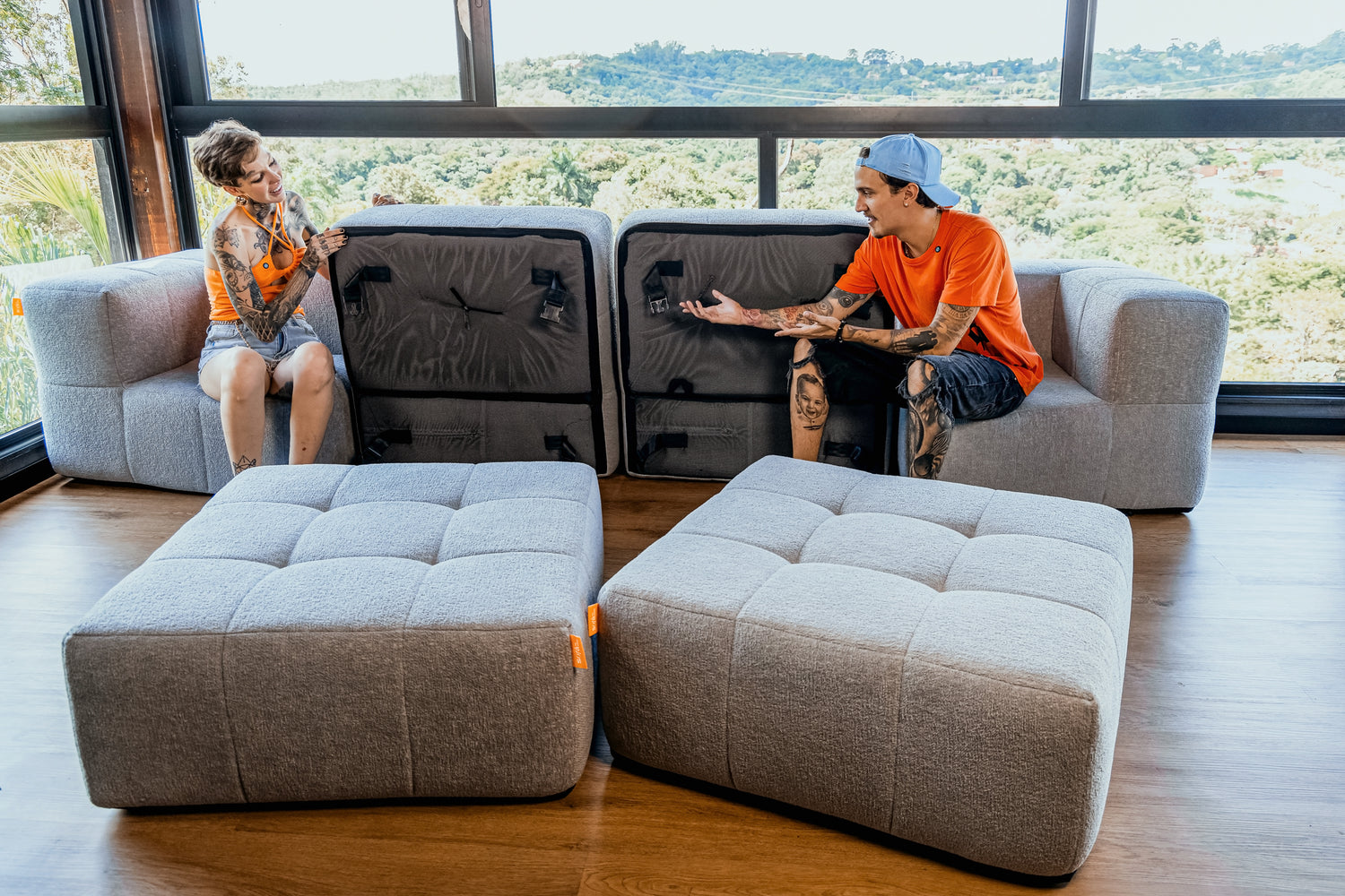 Sofá 2,3,4 e 5 lugares: Como escolher?