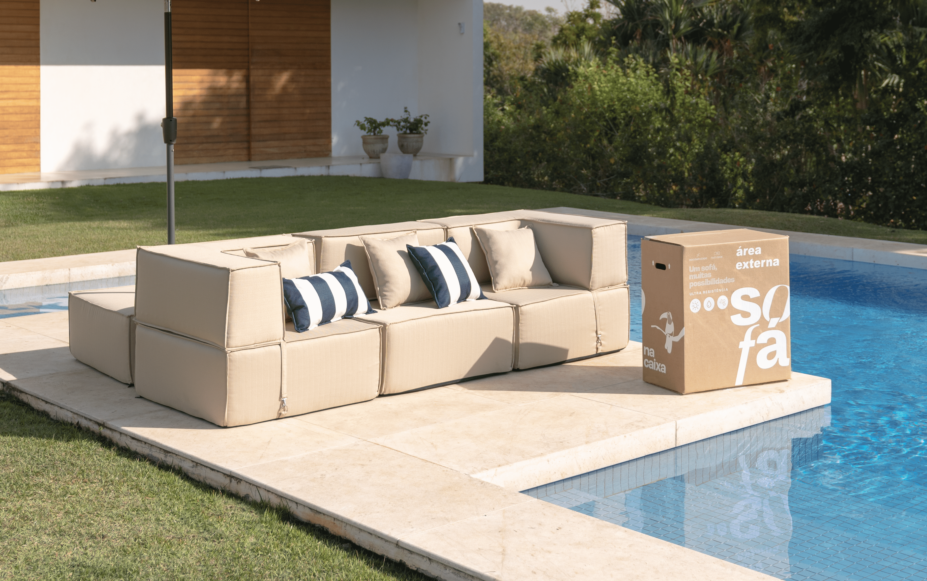 Dicas de decoração para sofá de área externa!