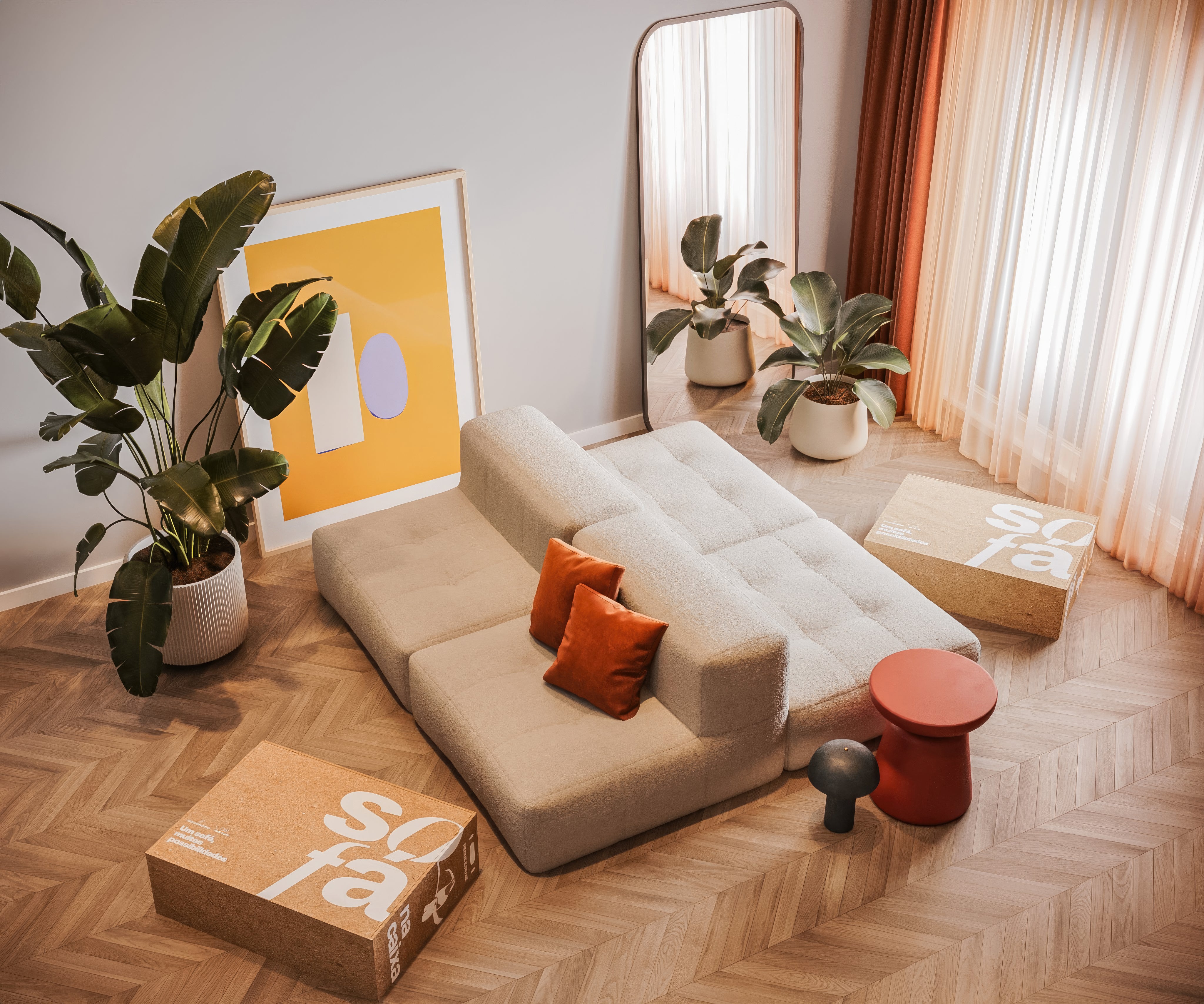 Sofás Lindos 2024: tendências para o ano!