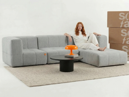 Sofá modular 4 lugares | Sofá na Caixa - Promo Relâmpago até 45% OFF