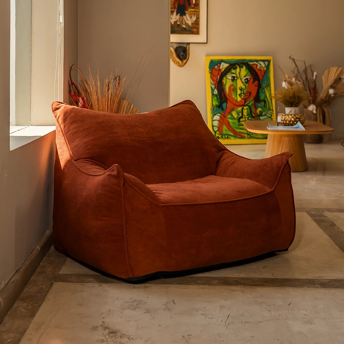 Poltrona Arya Terracota · vista 8