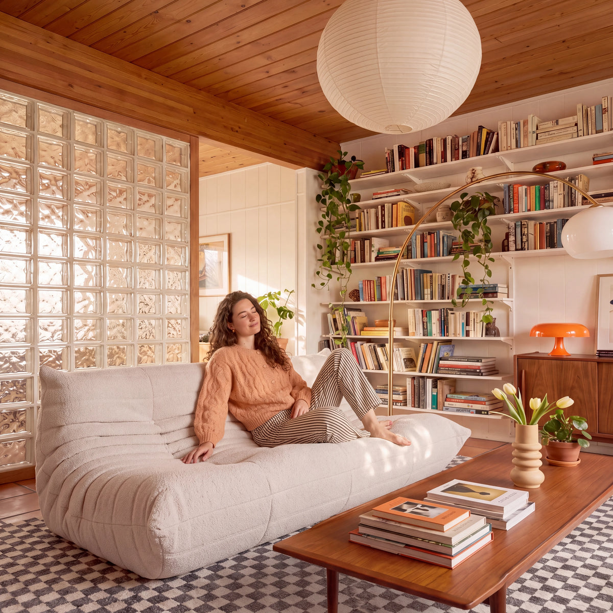 Sofá Design 1973 - Linho