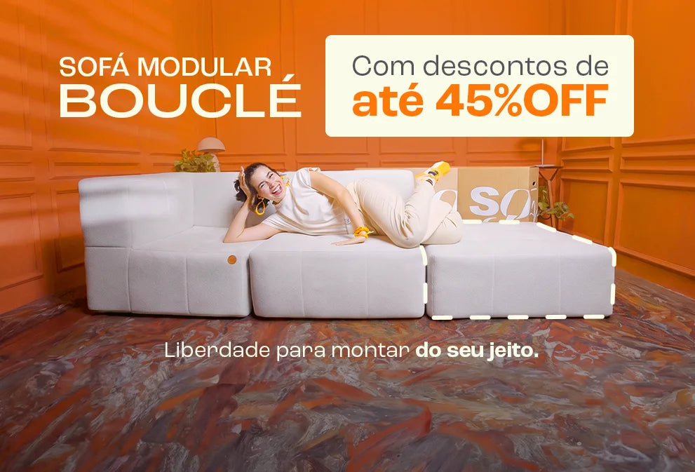 Sofá na Caixa