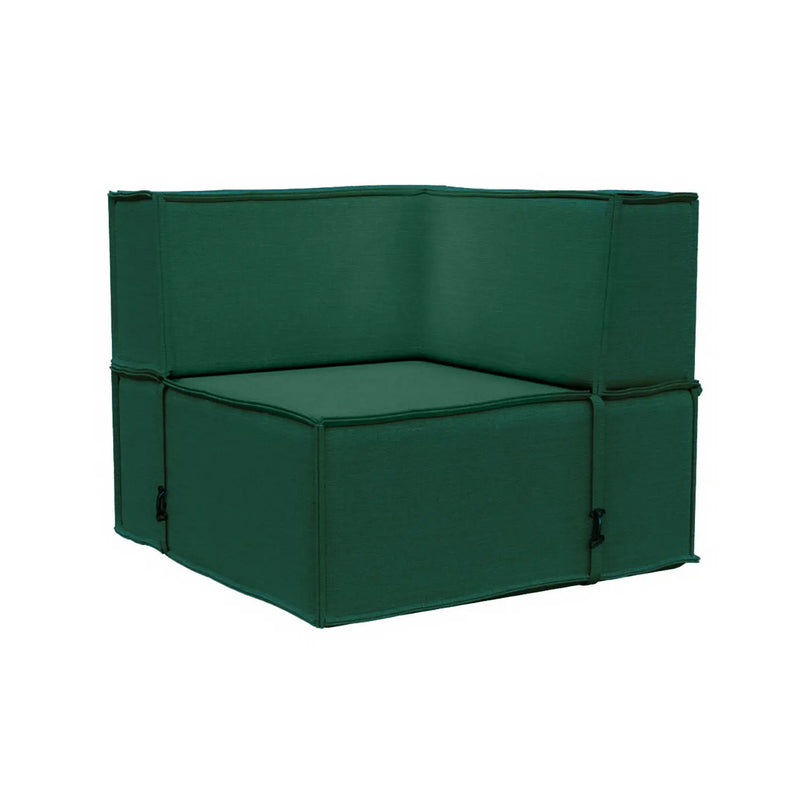Canto Modular Zimma - Verde - Sofá na Caixa