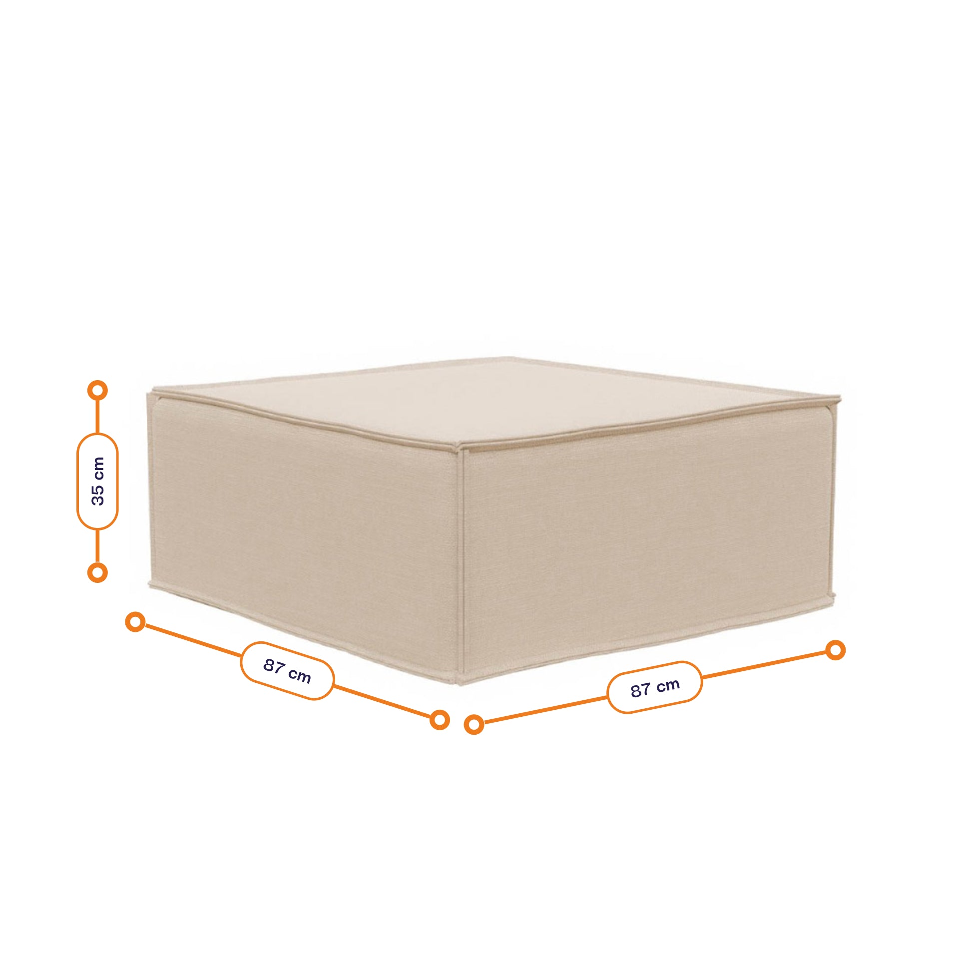 Apoio Modular Zimma - Linho