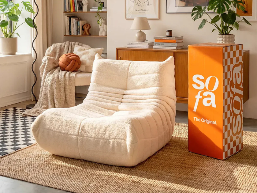 Poltronas modulares · design contemporâneo e conforto entregues na caixa