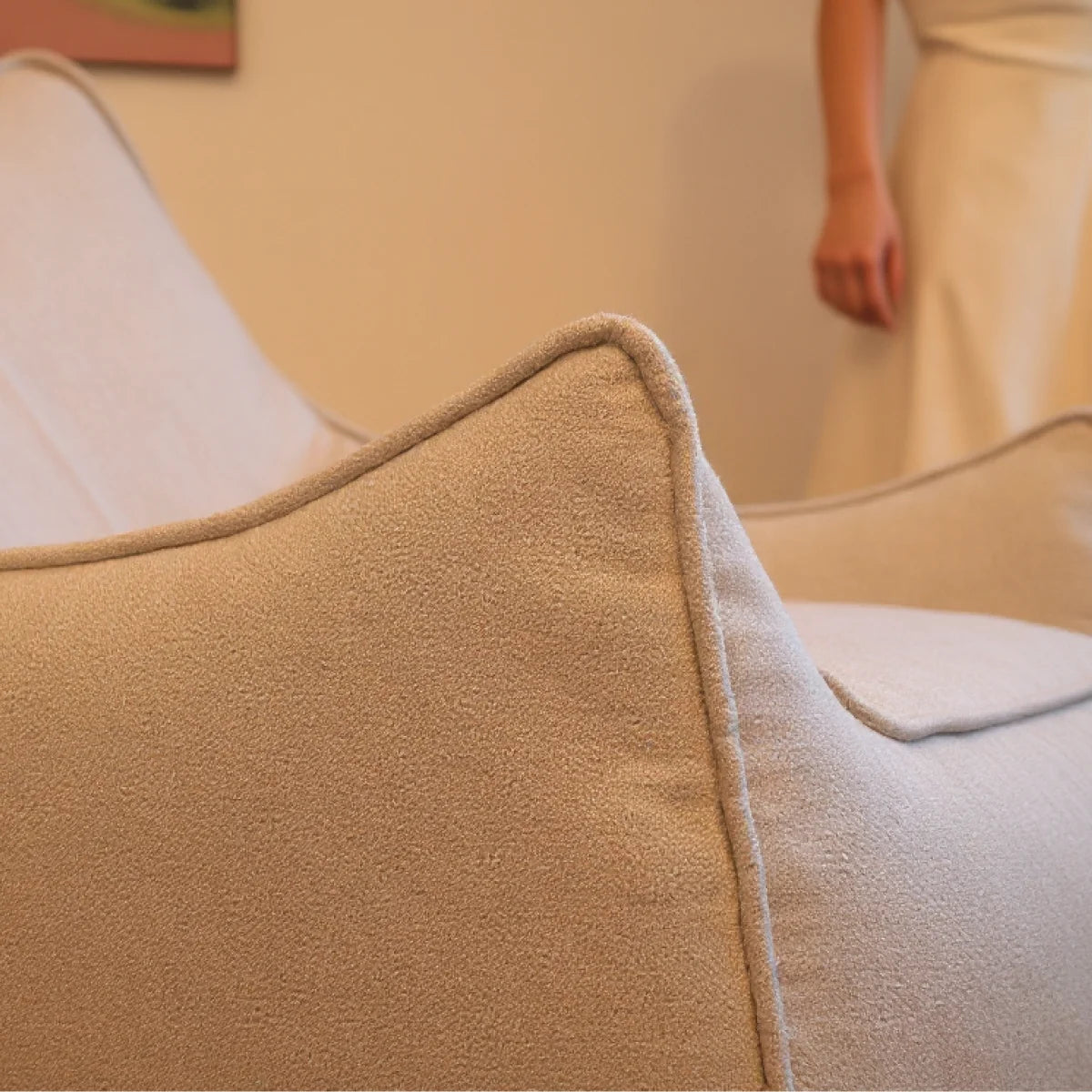 Poltrona Arya Linho · vista 6