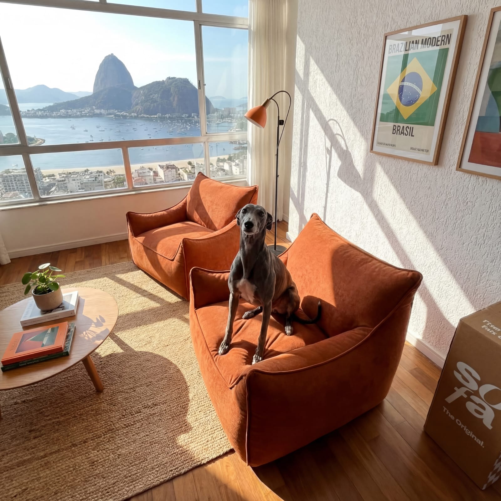 Poltrona Arya Terracota