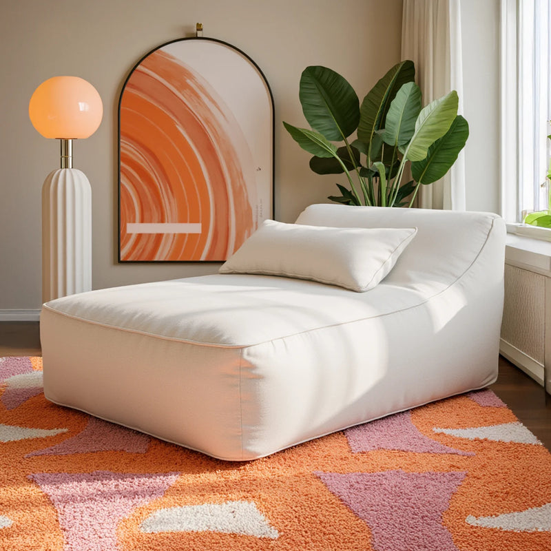 Poltrona Amaia Duni Linho · em ambiente decorado