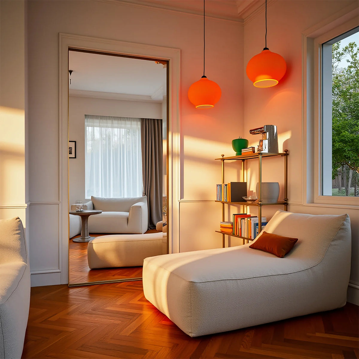 Poltrona Amaia Uni Linho · em ambiente decorado · vista 4