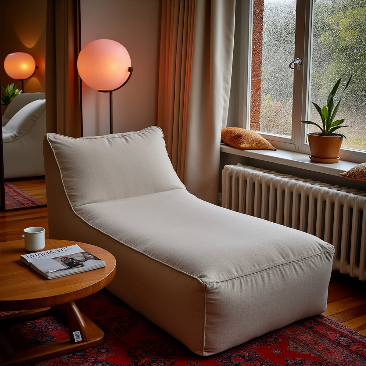Poltrona Amaia Uni Linho · em ambiente decorado · vista 5