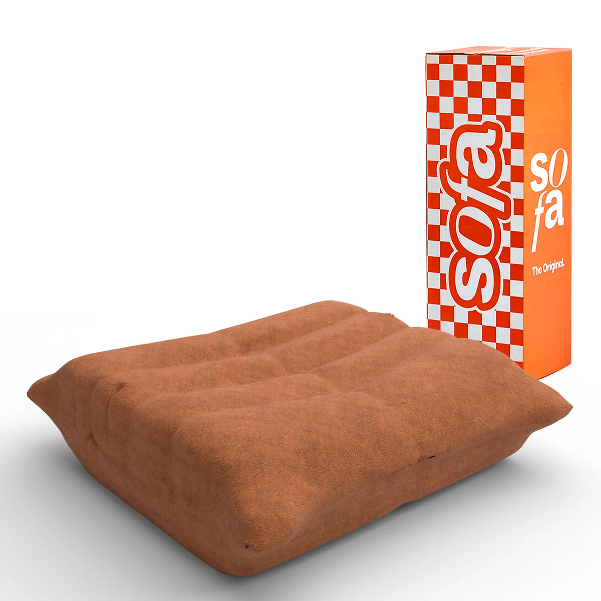 Apoio para Poltrona Design 1973 - Laranja - Sofá na Caixa