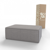 Apoio Modular Pelion - Cinza - Sofá na Caixa