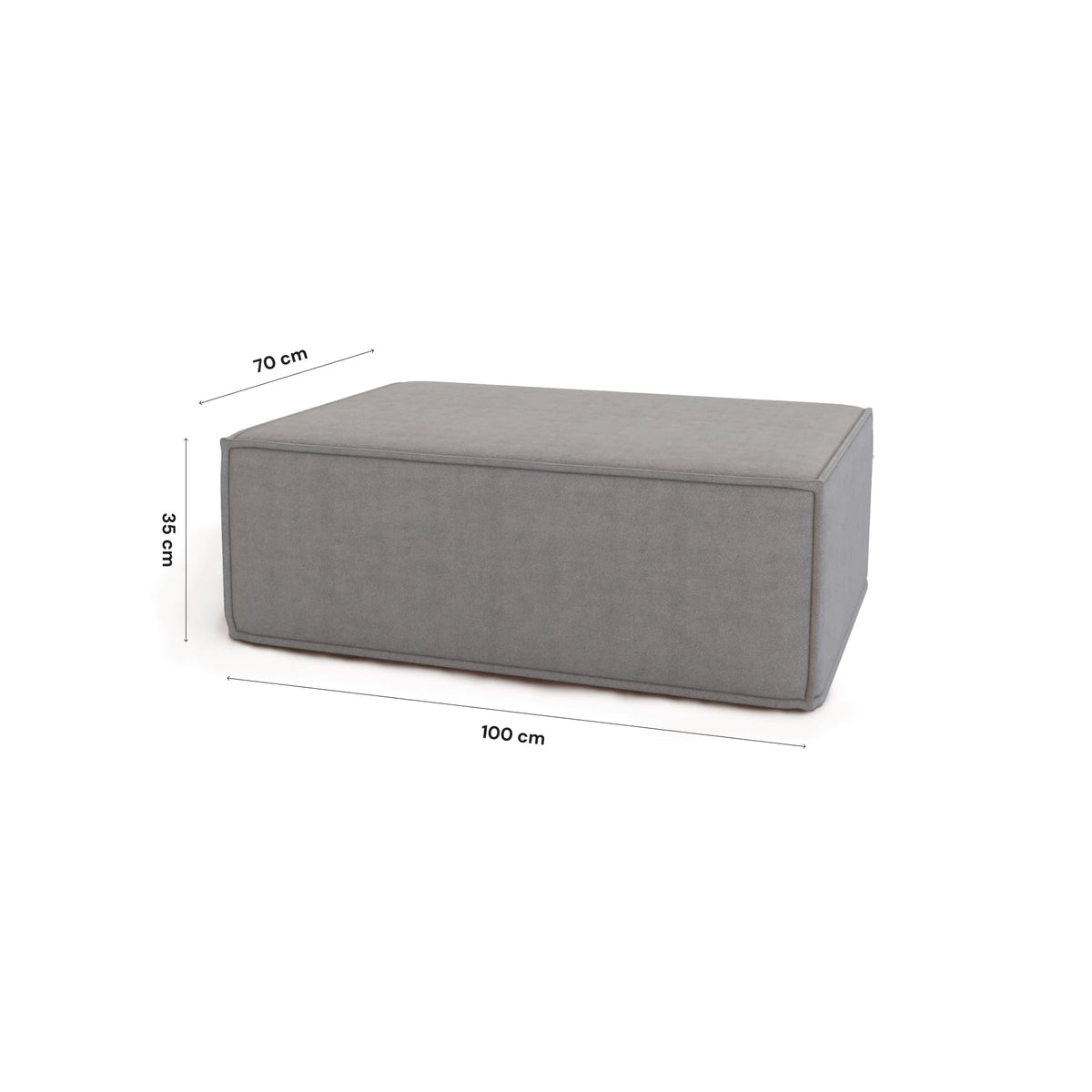 Apoio Modular Pelion - Cinza · detalhe na cor cinza
