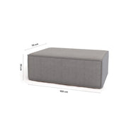 Apoio Modular Pelion - Cinza · detalhe na cor cinza