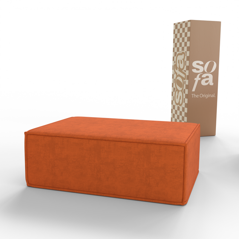 Apoio Modular Pelion - Laranja - Sofá na Caixa