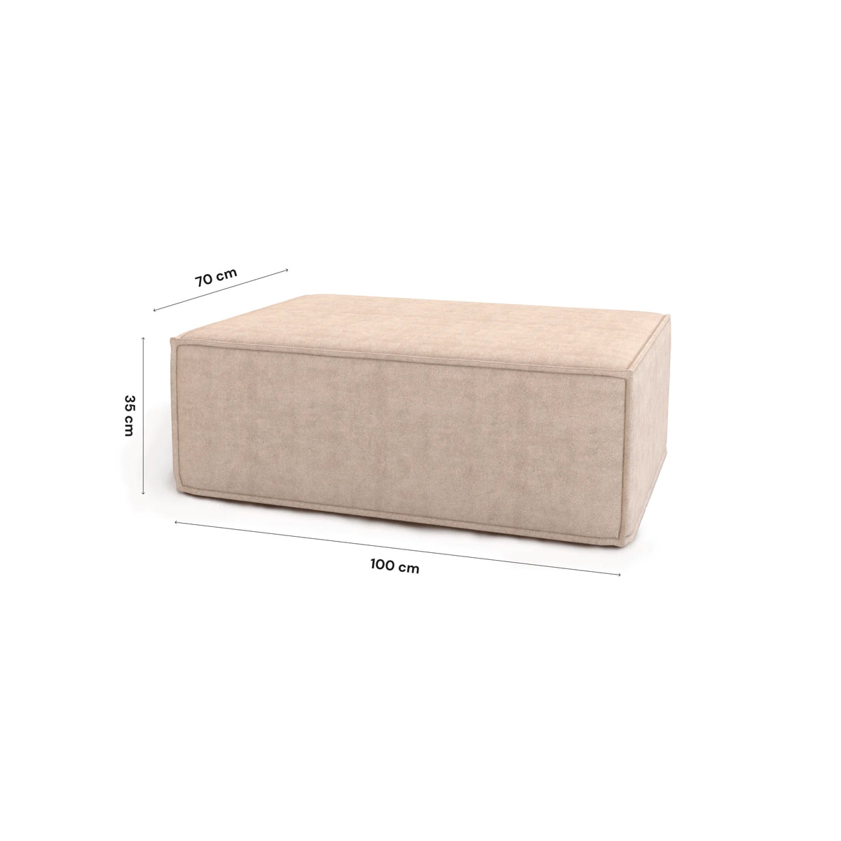 Apoio Modular Pelion - Linho · em tecido linho