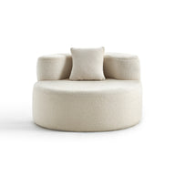 Poltrona Dunne Linho 1 unidade Sofá Na Caixa · medidas e dimensões