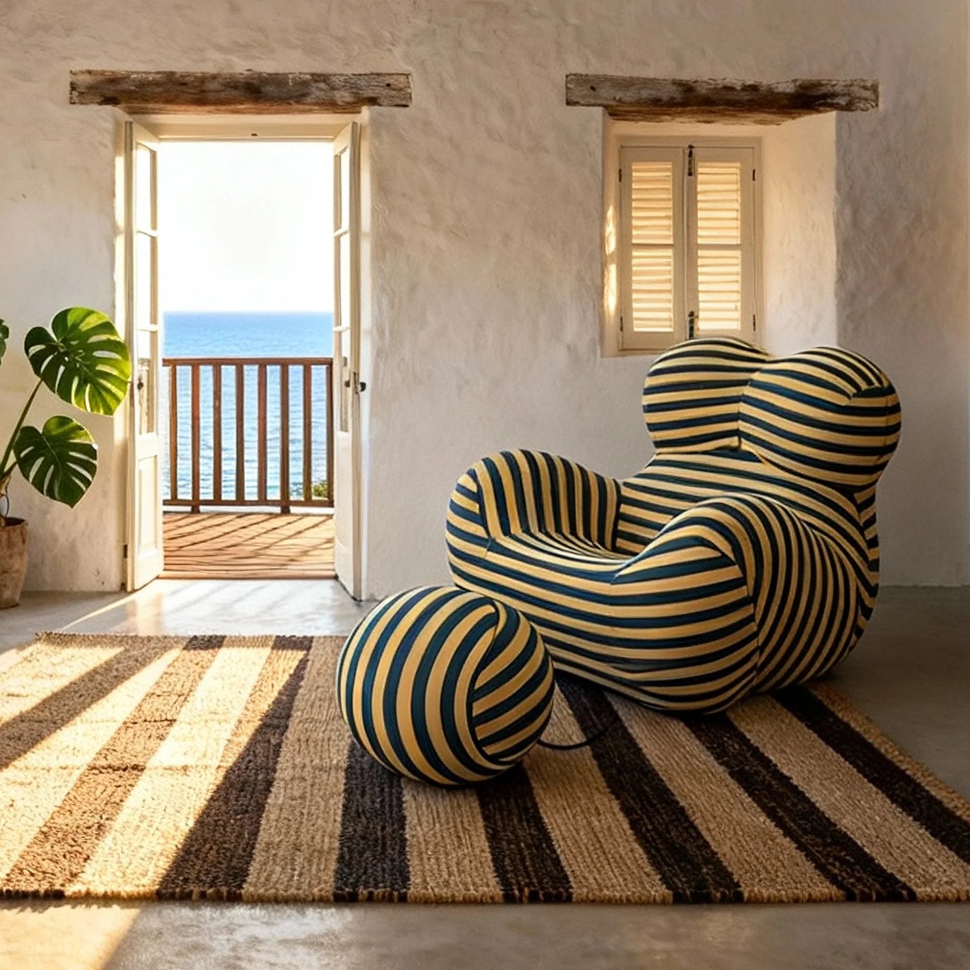 Sofá na Caixa Palla  -  Listrada