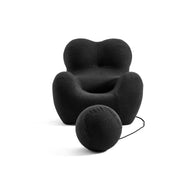 Sofá na Caixa Palla  - Preto · detalhe na cor preto · vista 7