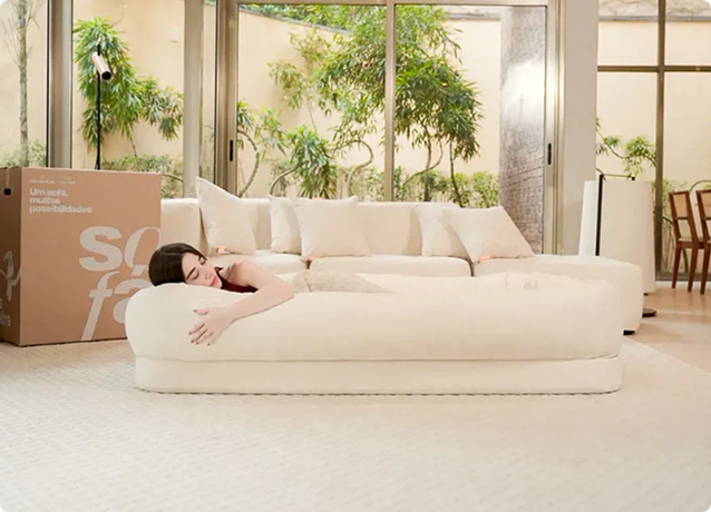 Imagem do produto Puff Cama Pet Humana