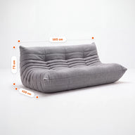 Sofá Design 1973 - Cinza