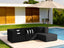 Lounge Zimma com 4 Módulos Preto