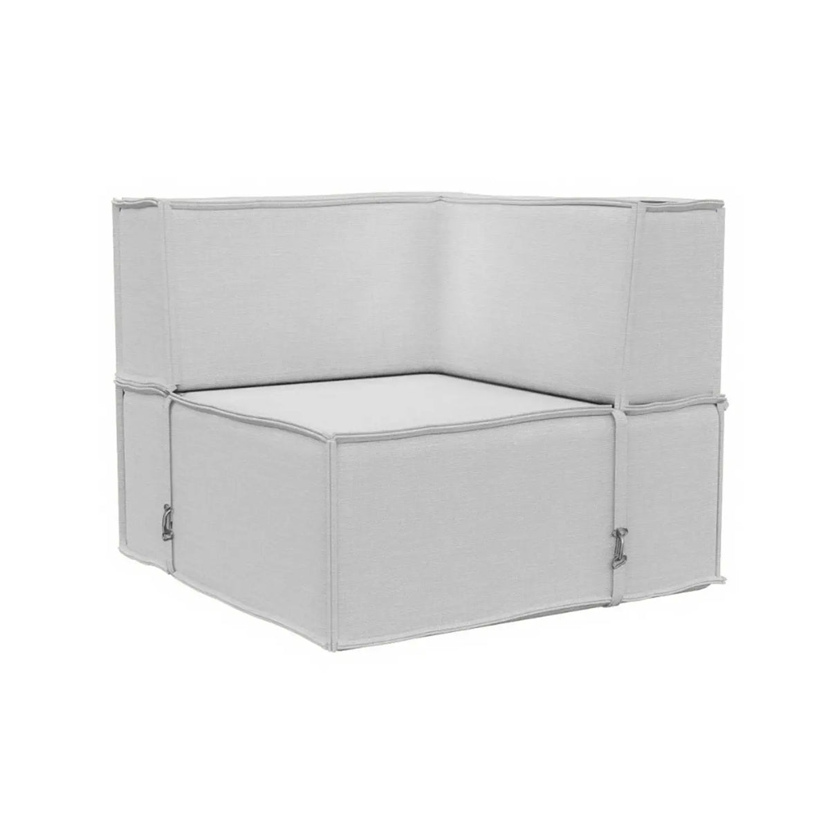 Canto Modular Zimma - Cinza - Sofá na Caixa