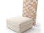 Chaise / Apoio de pé Sofá Cama Bloom Tecido Cotelê Linho