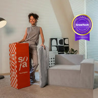 Sofá Modular Pelion 3 Lugares com 1 Chaise - Cinza · vista 3