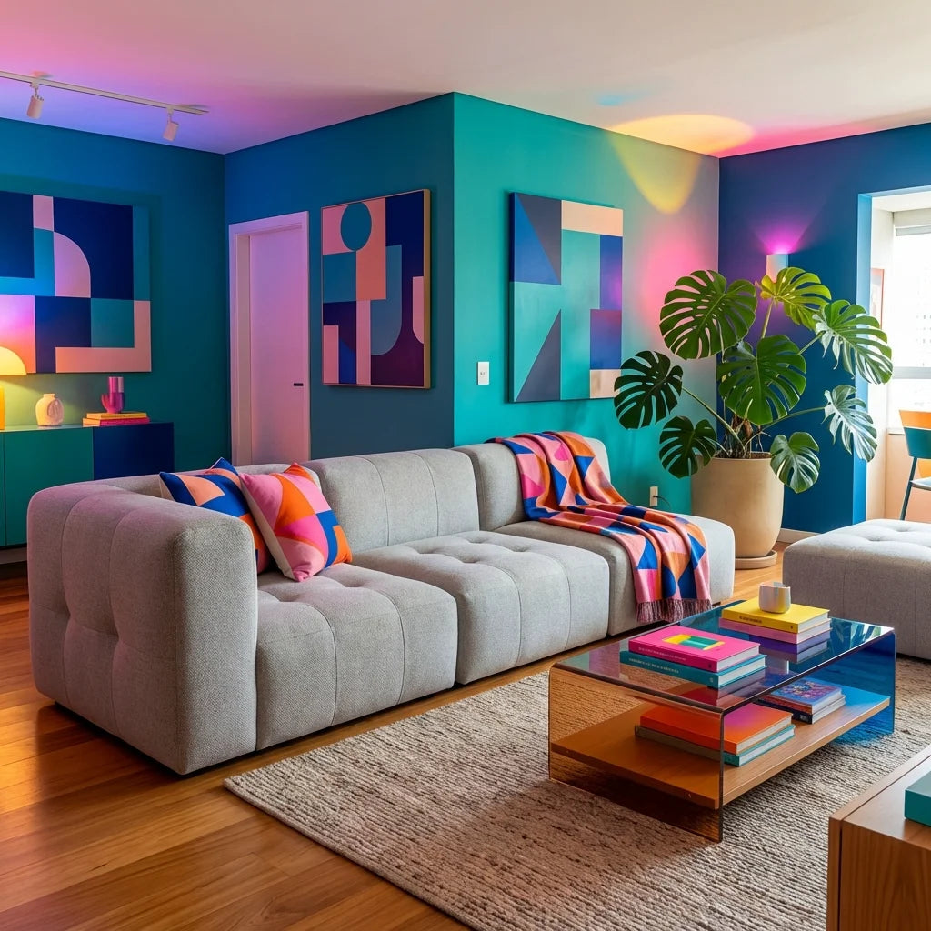 Sofá na Caixa Modular