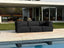 Lounge Zimma com 3 Módulos Preto