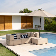 Lounge Zimma com 6 Módulos Cinza · vista 9