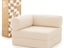 Poltrona do Sofá Cama Bloom Tecido Boucle Linho - Sofá na Caixa