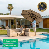 Apoio Modular Zimma - Preto · vista 3