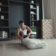 Sofá Cama Bloom Cotelê Linho - Sofá na Caixa