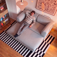 Sofá Cama Bloom Tecido Boucle Cinza - Sofá na Caixa