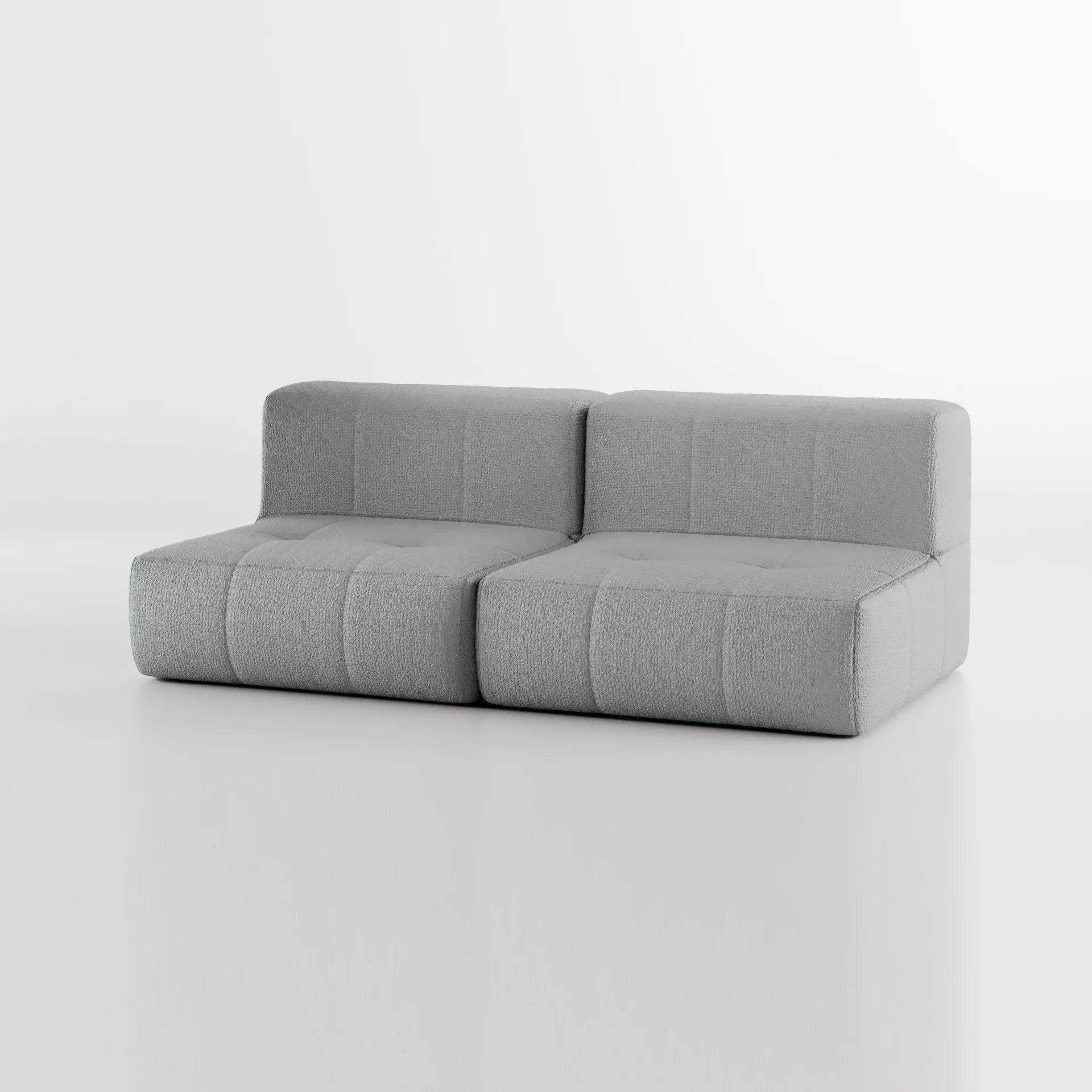 Sofá 2 lugares: Modular e muito mais | Sofá na Caixa